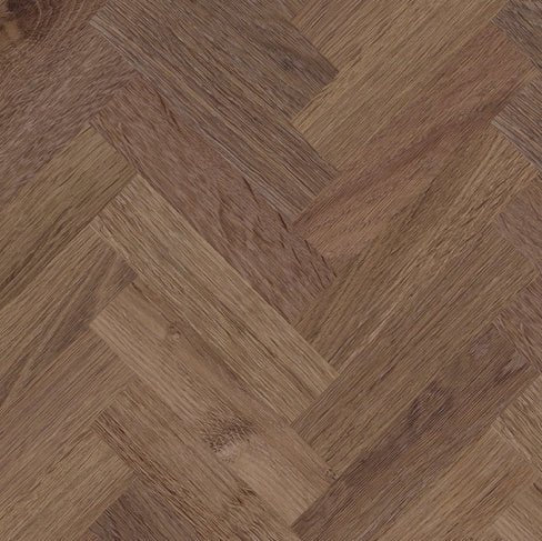 Invictus Highland Oak Parquet Chocolate Maximus Click SPC Flooring