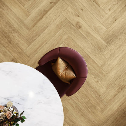 Invictus Highland Oak Parquet Classic Maximus Click SPC Flooring