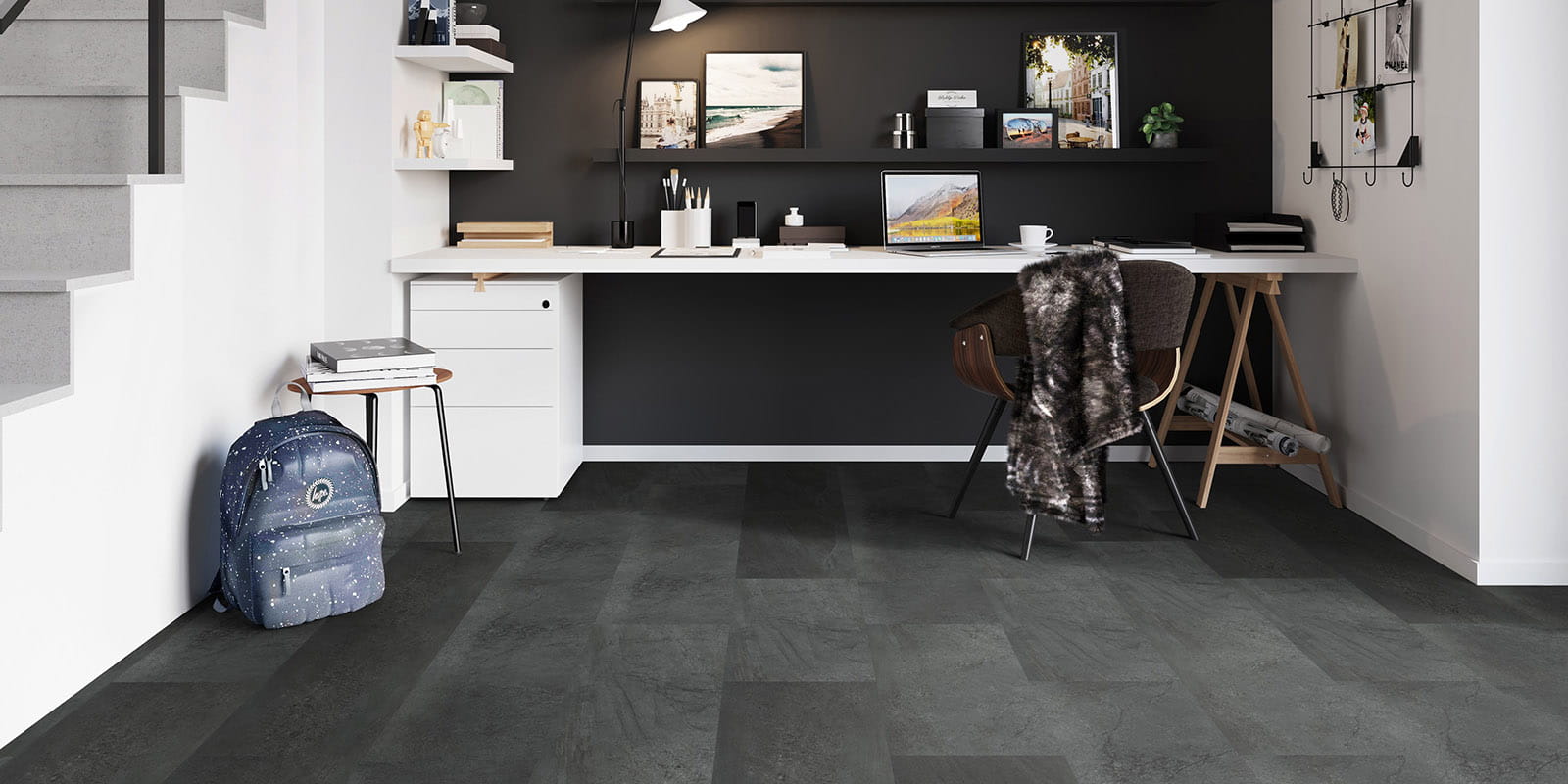Invictus Maximus Click Groovy Granite - Lava Click SPC Flooring