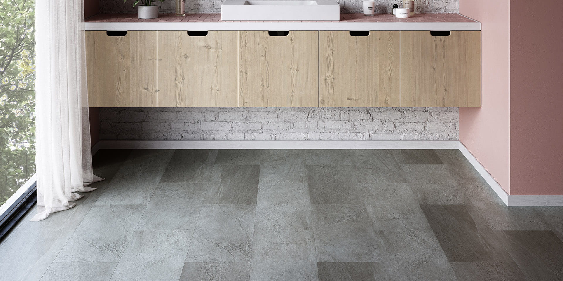 Invictus Maximus Click Groovy Granite - Steel Click SPC Flooring