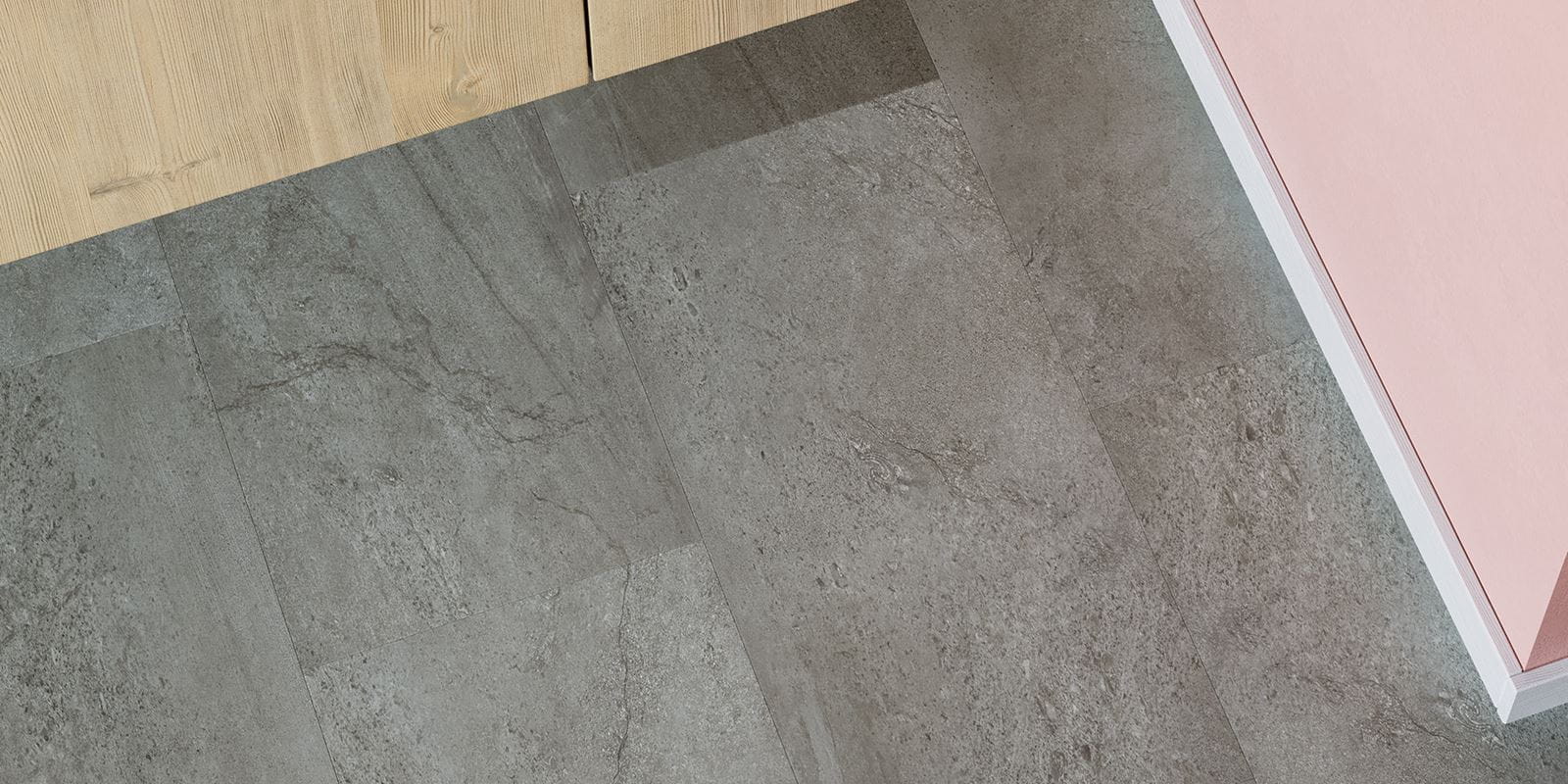 Invictus Maximus Click Groovy Granite - Steel Click SPC Flooring