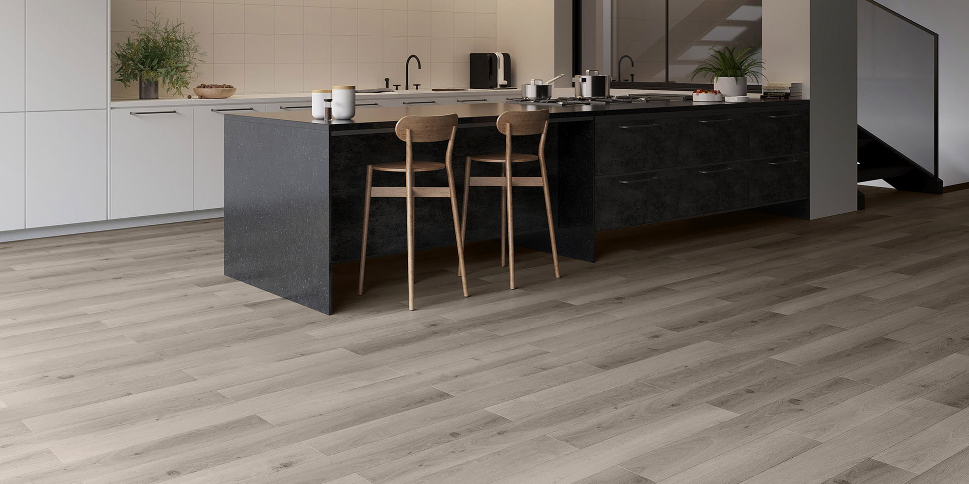 Invictus Maximus Click Highland Oak - Frosted Click SPC Flooring