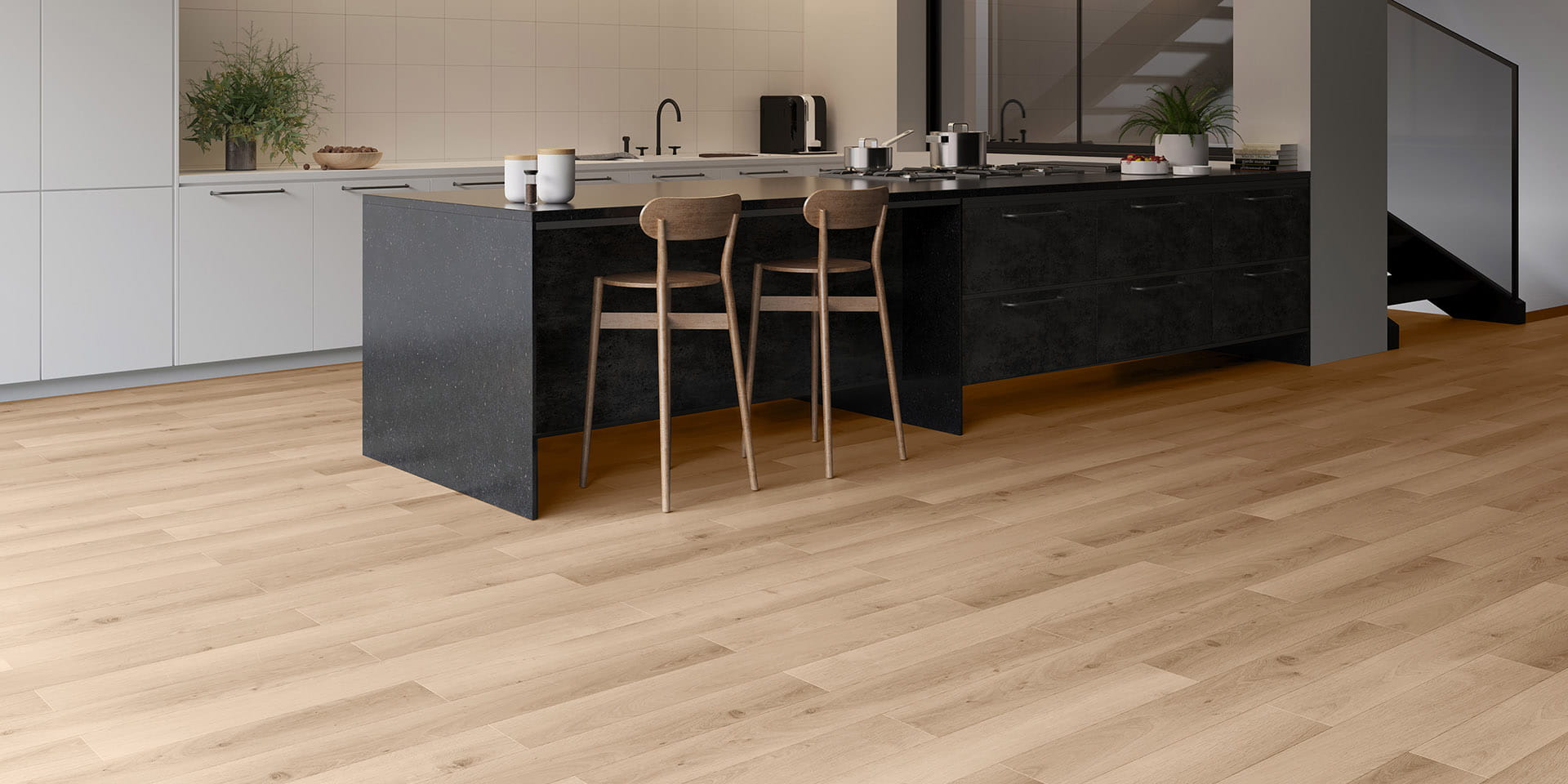 Invictus Maximus Click Highland Oak - Sunrise Click SPC Flooring