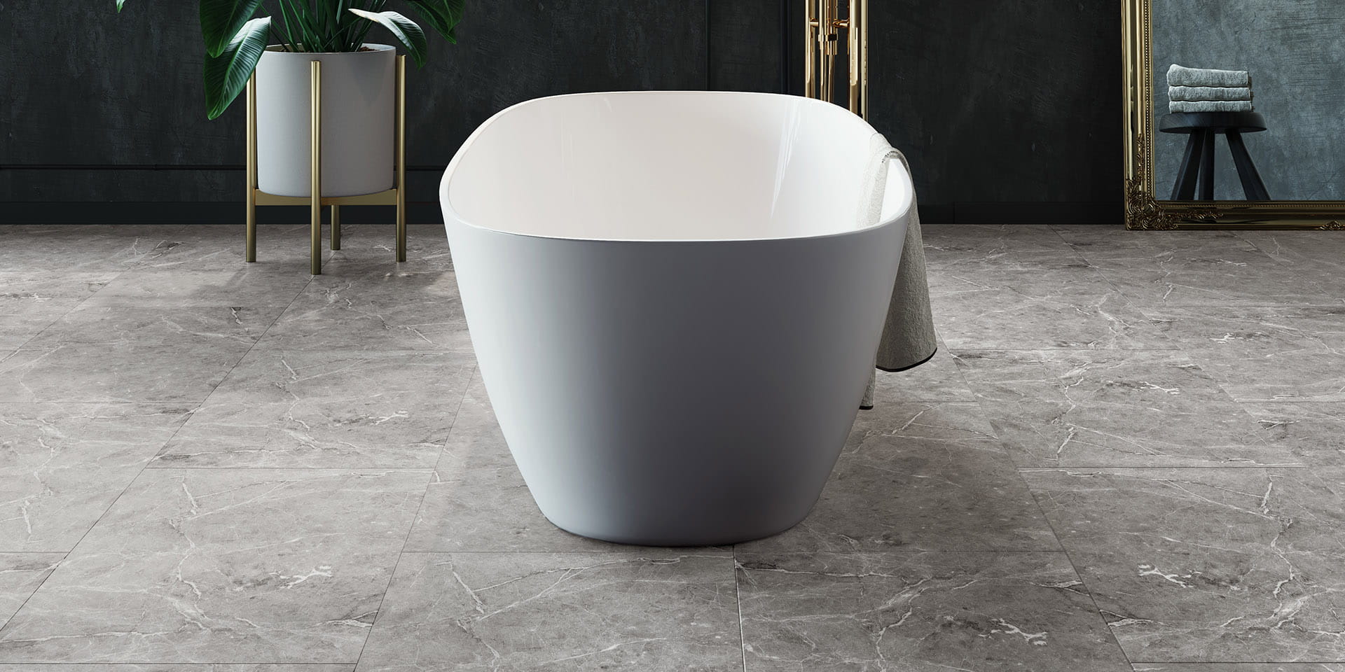 Invictus Maximus Click Hudson Stone - Silver Click SPC Flooring