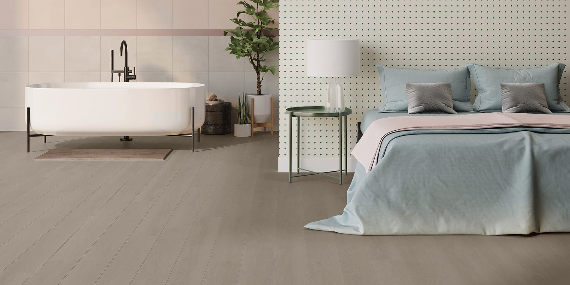 Invictus Maximus Elegant Oak - Tan Glue Down LVT Flooring