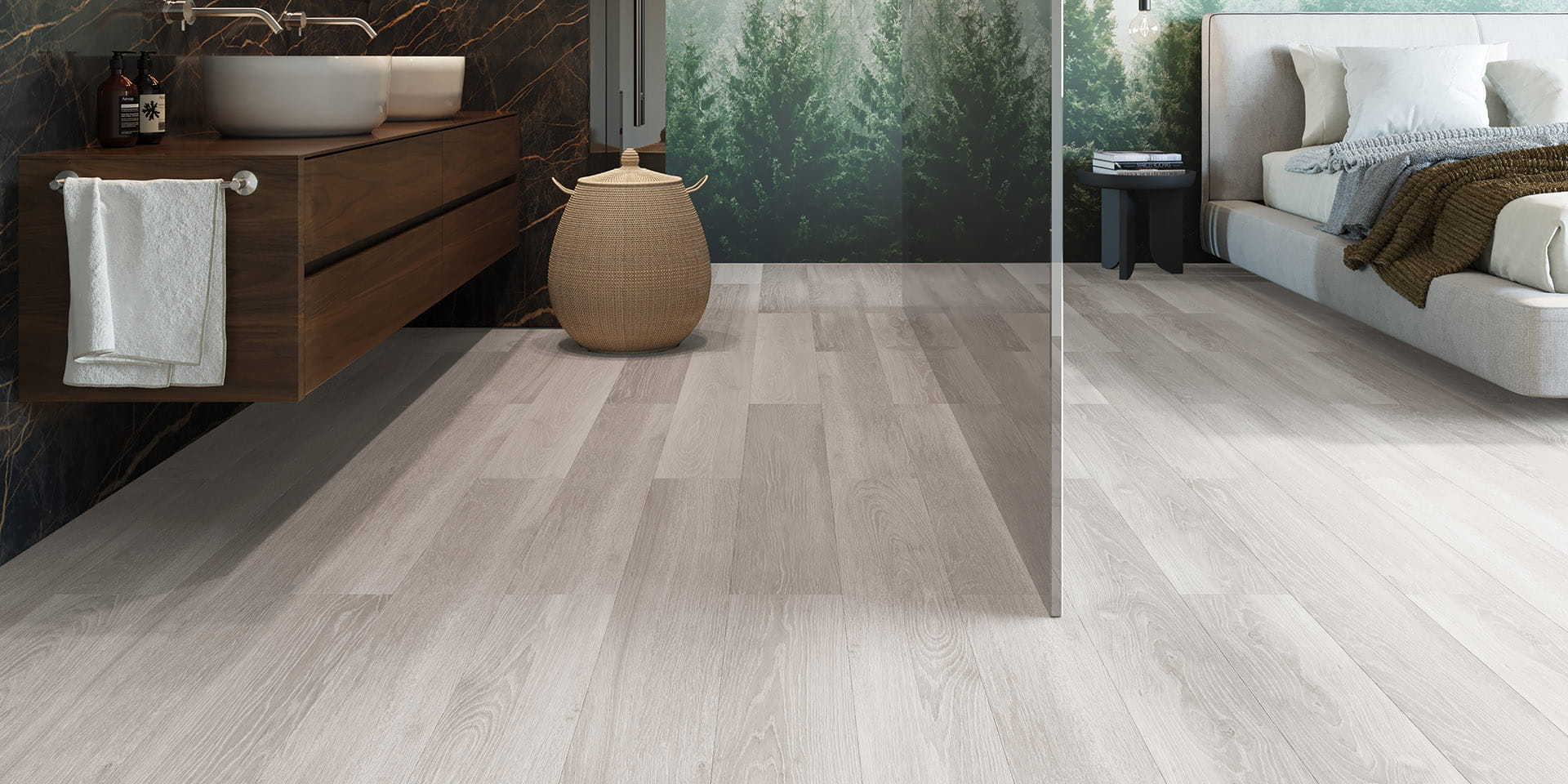 Invictus Maximus French Oak - Polar Glue Down LVT Flooring