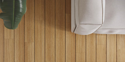 Invictus Maximus Natural Teak - Amber Glue Down LVT Flooring