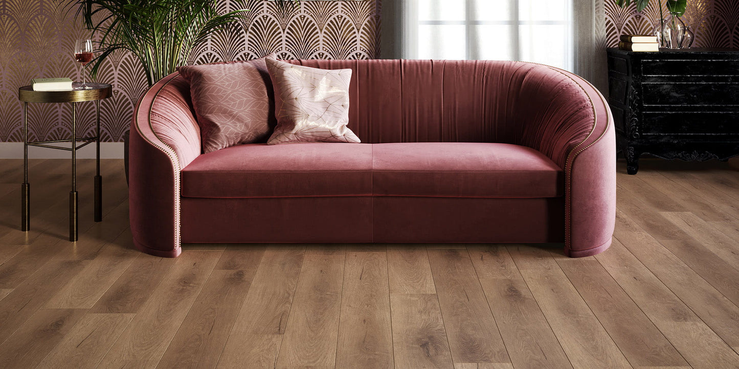 Invictus Primus Royal Oak - Mocca Glue Down LVT
