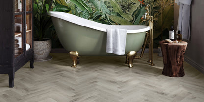 Invictus Primus Royal Oak Parquet - Dove Glue Down LVT