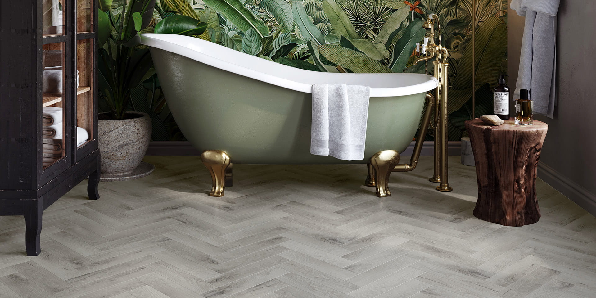 Invictus Primus Royal Oak Parquet - Nordic Glue Down LVT