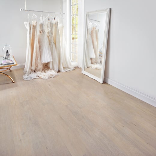 Karndean Knight Tile Coastal Sawn Oak KP136 Plank Glue Down LVT Flooring