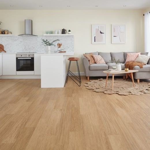 Karndean Knight Tile Natural Studio Oak KP151 Plank Glue Down LVT Flooring