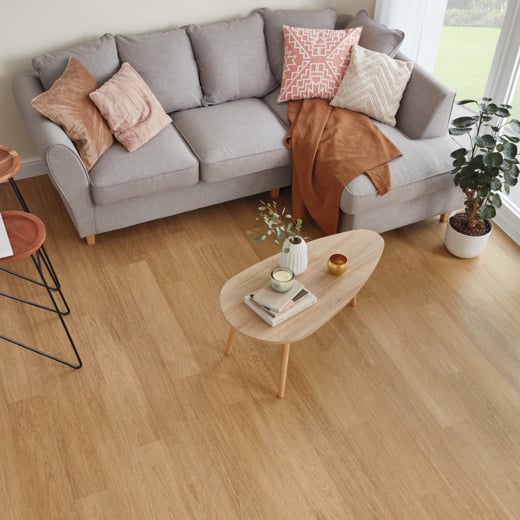 Karndean Knight Tile Natural Studio Oak KP151 Plank Glue Down LVT Flooring