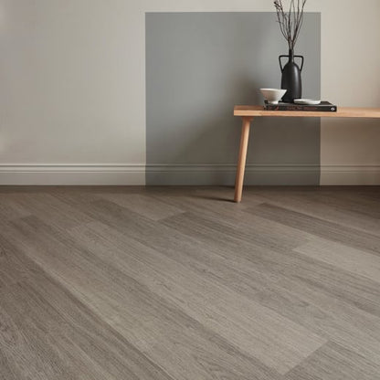 Karndean Knight Tile Grey Studio Oak KP152 Plank Glue Down LVT Flooring