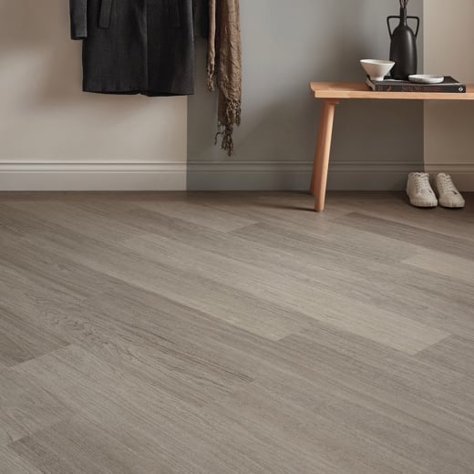 Karndean Knight Tile Grey Studio Oak KP152 Plank Glue Down LVT Flooring