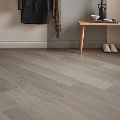 Karndean Knight Tile Grey Studio Oak KP152 Plank Glue Down LVT Flooring