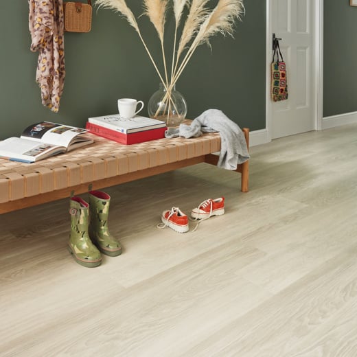 Karndean Knight Tile Nordic Limed Oak KP153 Plank Glue Down LVT Flooring