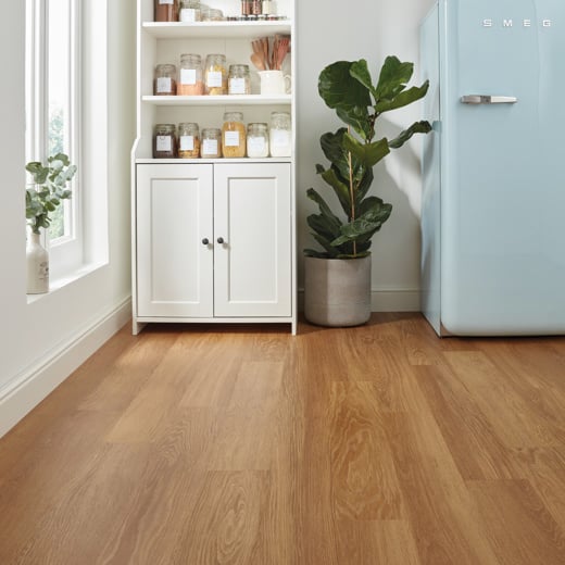 Karndean Knight Tile Honey Limed Oak KP155 Plank Glue Down LVT Flooring