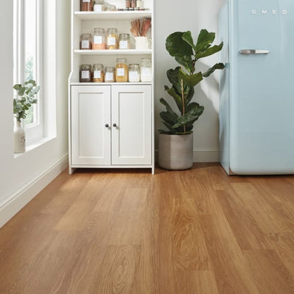 Karndean Knight Tile Honey Limed Oak KP155 Plank Glue Down LVT Flooring