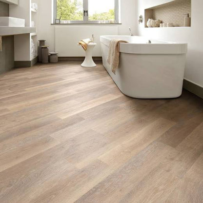 Karndean Knight Tile Rose Washed Oak KP95 Plank Glue Down LVT Flooring