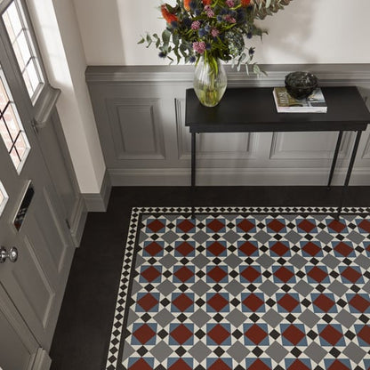 Karndean Heritage Collection Mayfair MAYF-01 Geometric Tile Glue Down LVT Flooring