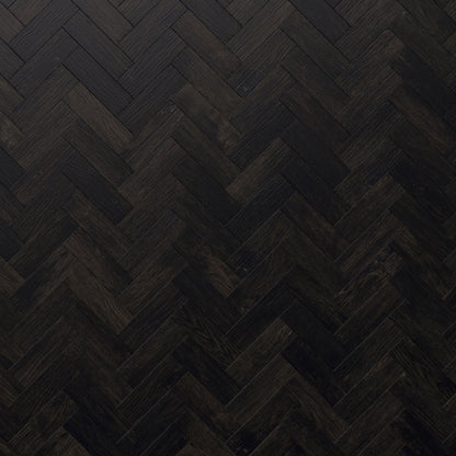 Karndean Art Select Midnight Oak Parquet AP03 Parquet Glue Down LVT Flooring