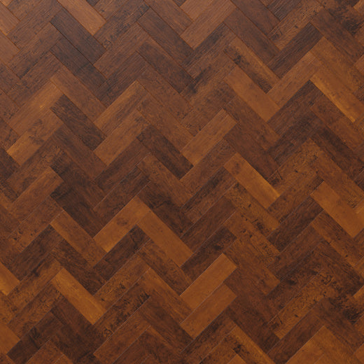 Karndean Art Select Spanish Cherry Parquet AP05 Parquet Glue Down LVT Flooring