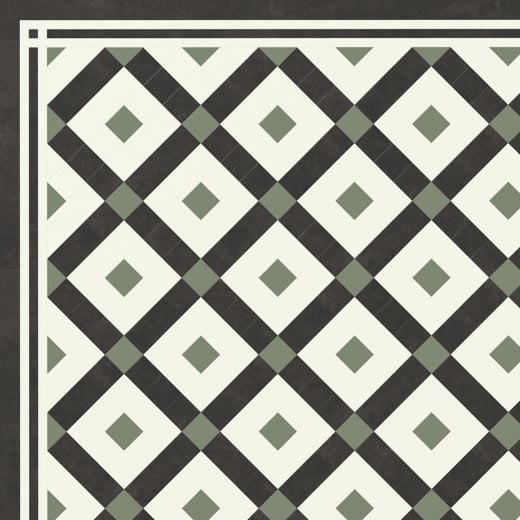 Karndean Heritage Collection Lansdown LANS-04 Geometric Tile Glue Down LVT Flooring