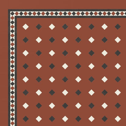 Karndean Heritage Collection Montpellier MONT-08 Geometric Tile Glue Down LVT Flooring