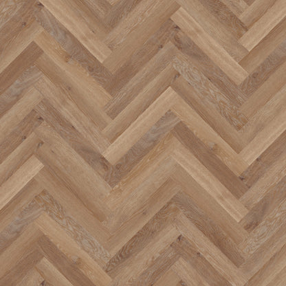 Karndean Knight Tile Pale Limed Oak SM-KP94 Herringbone Glue Down LVT Flooring