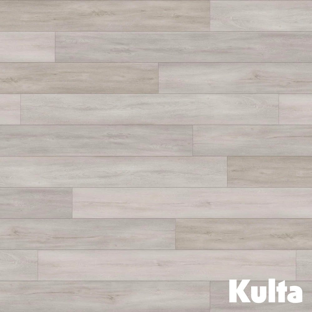 Kulta Ivory Birch Plank Glue Down LVT Flooring