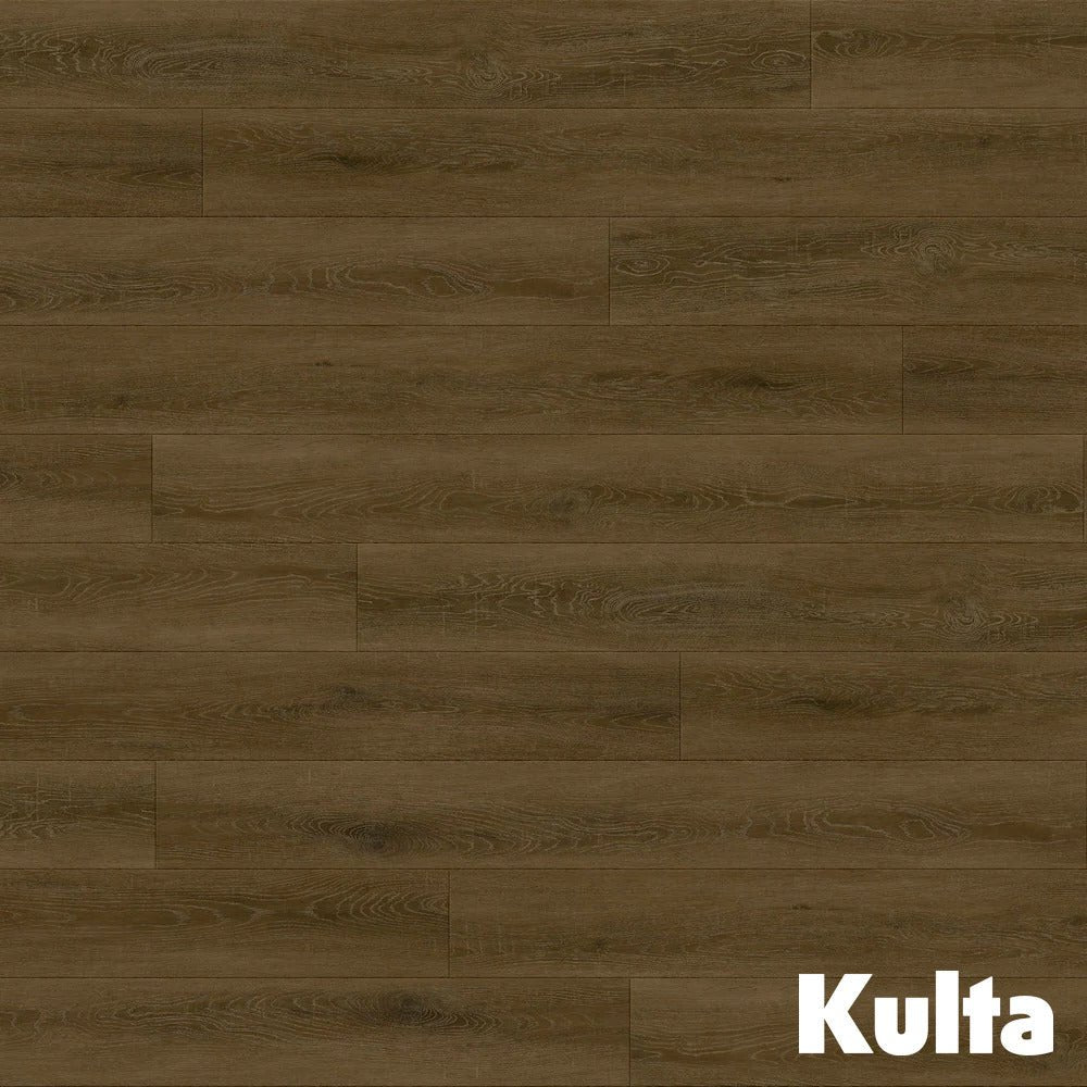 Kulta Regal Walnut Plank Glue Down LVT Flooring