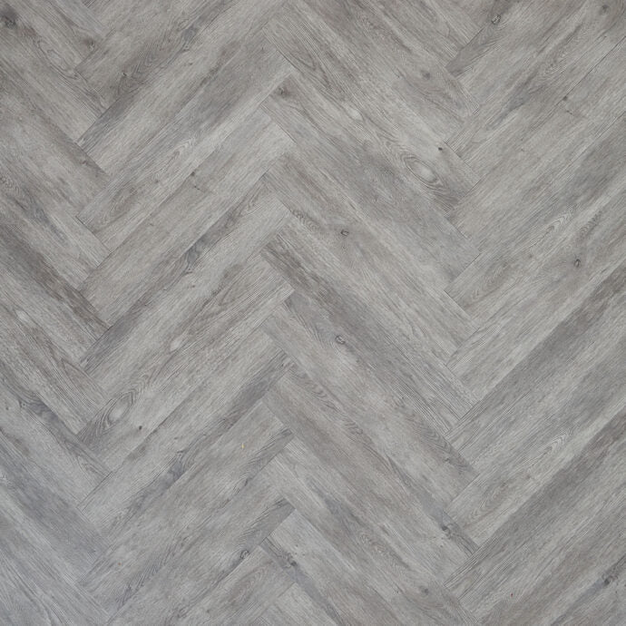 Lattia Metsä Aged Timber Herringbone Glue Down LVT Flooring