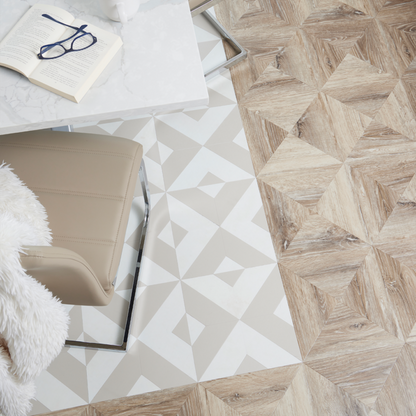 Lattia Metsä Fair Oak Bloc Glue Down LVT Flooring