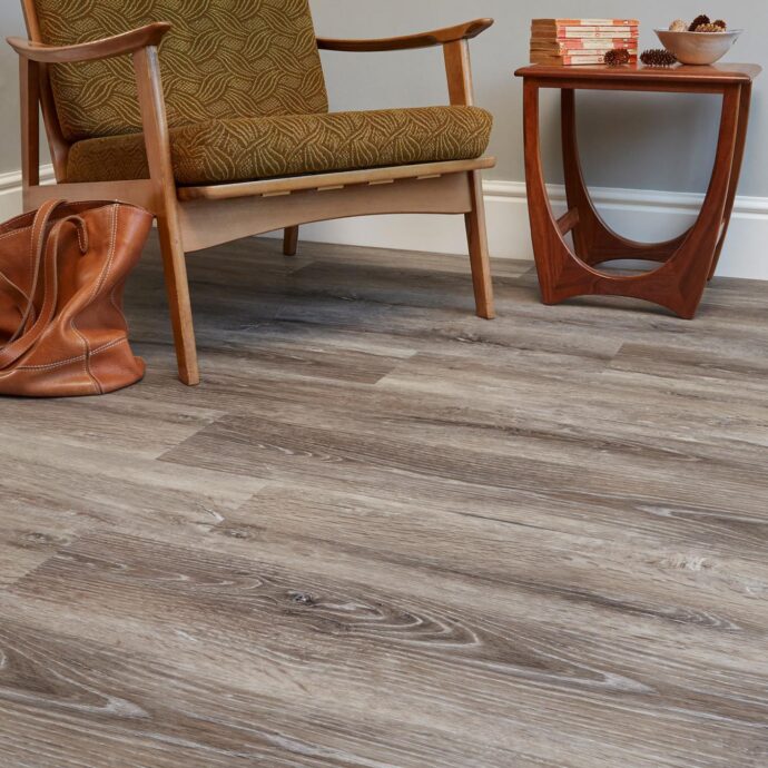 Lattia Metsä Fair Oak Plank Glue Down LVT Flooring
