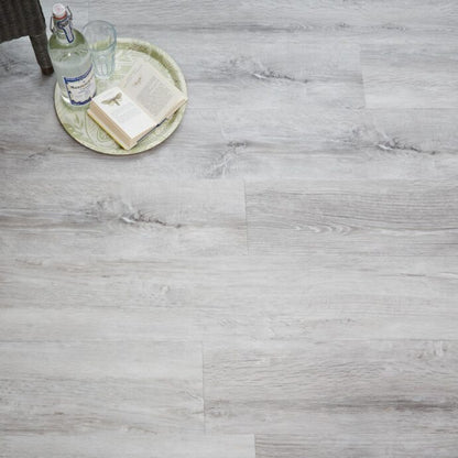 Lattia Metsä Ice Oak Plank Glue Down LVT Flooring
