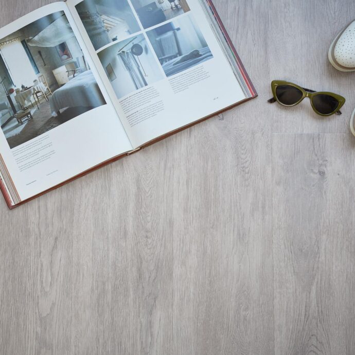 Lattia Metsä Light Fumed Oak Plank Glue Down LVT Flooring