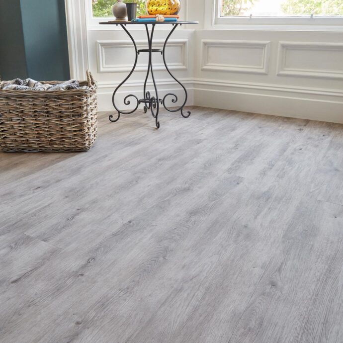Lattia Metsä Light Fumed Oak Plank Glue Down LVT Flooring
