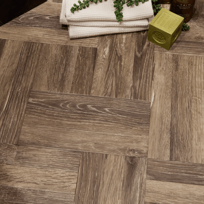 Lattia Metsä Toasted Oak Renaissance Glue Down LVT Flooring