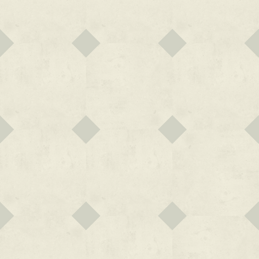 Lattia Talo Aika - Cream, Pale Green Glue Down LVT Flooring