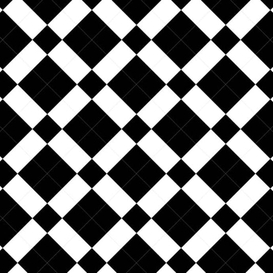 Lattia Talo Linna - Black, White Glue Down LVT Flooring