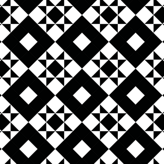 Lattia Talo Opisto - Black, White Glue Down LVT Flooring