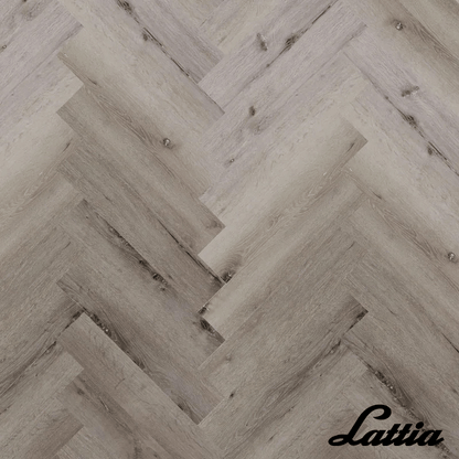 Lattia Vantaa Click Weimaraner Oak Herringbone Click SPC Flooring