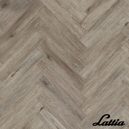 Lattia Vantaa Plaza Oak Herringbone Gluedown LVT Flooring