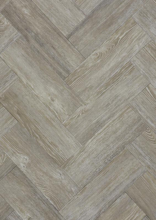 LG Hausys Harmony Parquet 6201 Cashmere Birch Glue Down Luxury Vinyl Tile Flooring