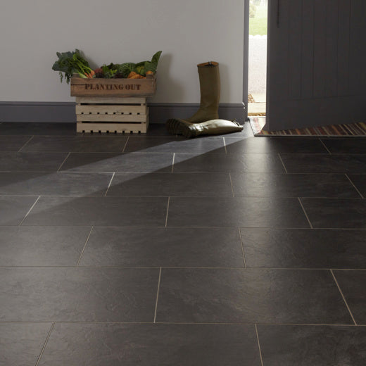 Karndean Art Select Canberra LM06 Slate Tile Glue Down LVT Flooring