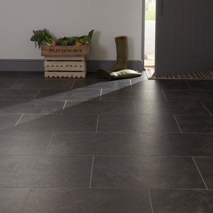 Karndean Art Select Canberra LM06 Slate Tile Glue Down LVT Flooring