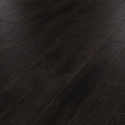 Karndean Art Select Midnight Oak HC06 Historic Character Plank Glue Down LVT Flooring