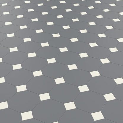 Karndean Heritage Collection Montpellier MONT-03 Geometric Tile Glue Down LVT Flooring