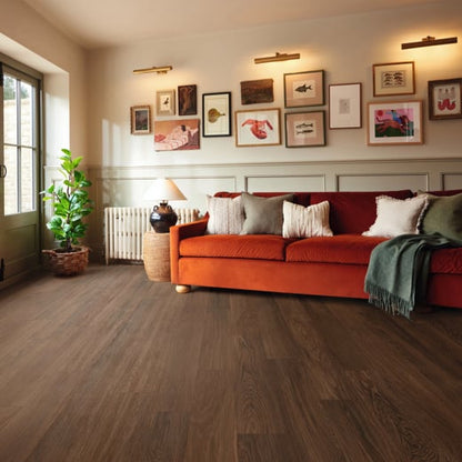 Karndean Knight Tile Nutmeg Limed Oak KP164 Plank Glue Down LVT Flooring